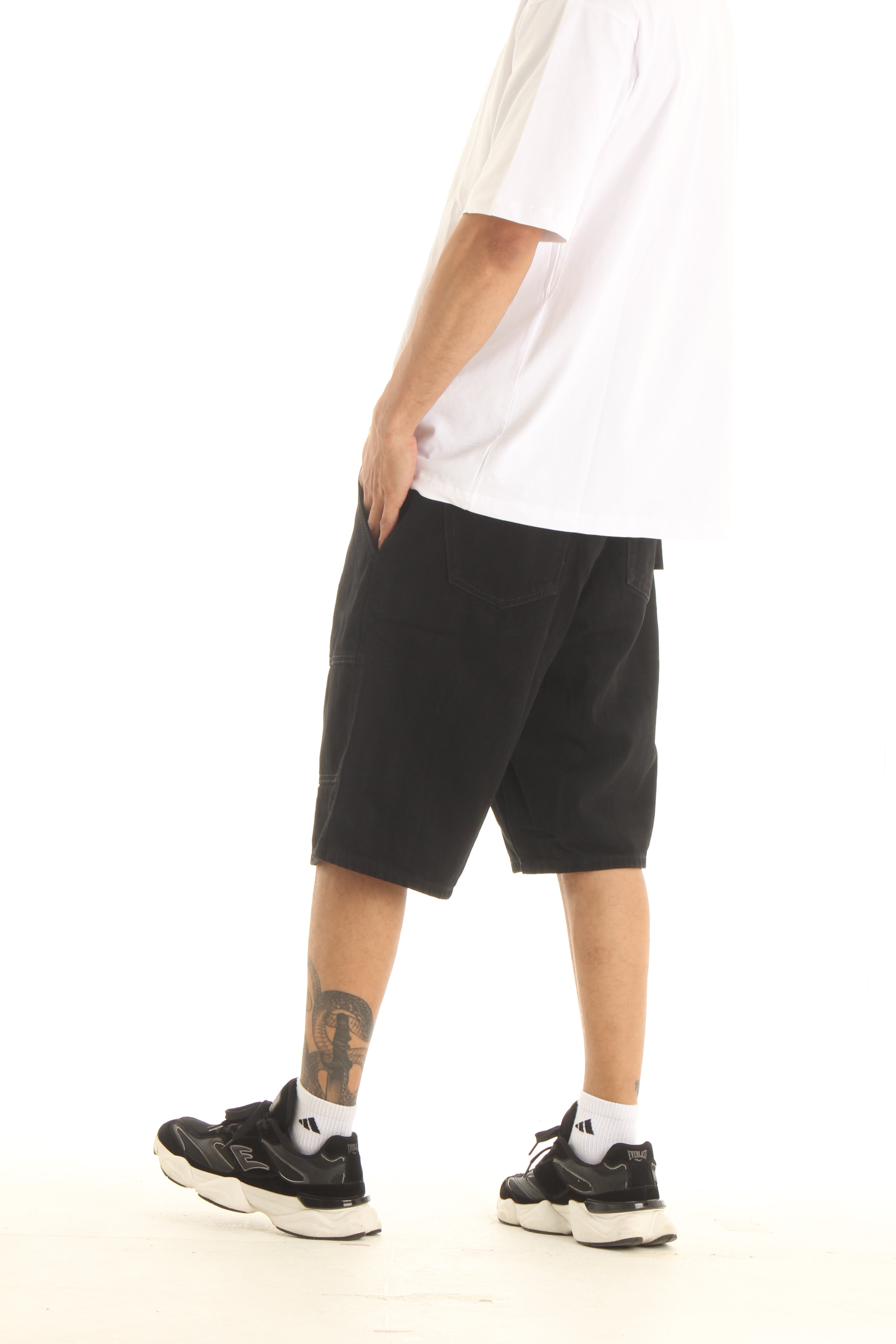 Bermuda Jean Black Baggy