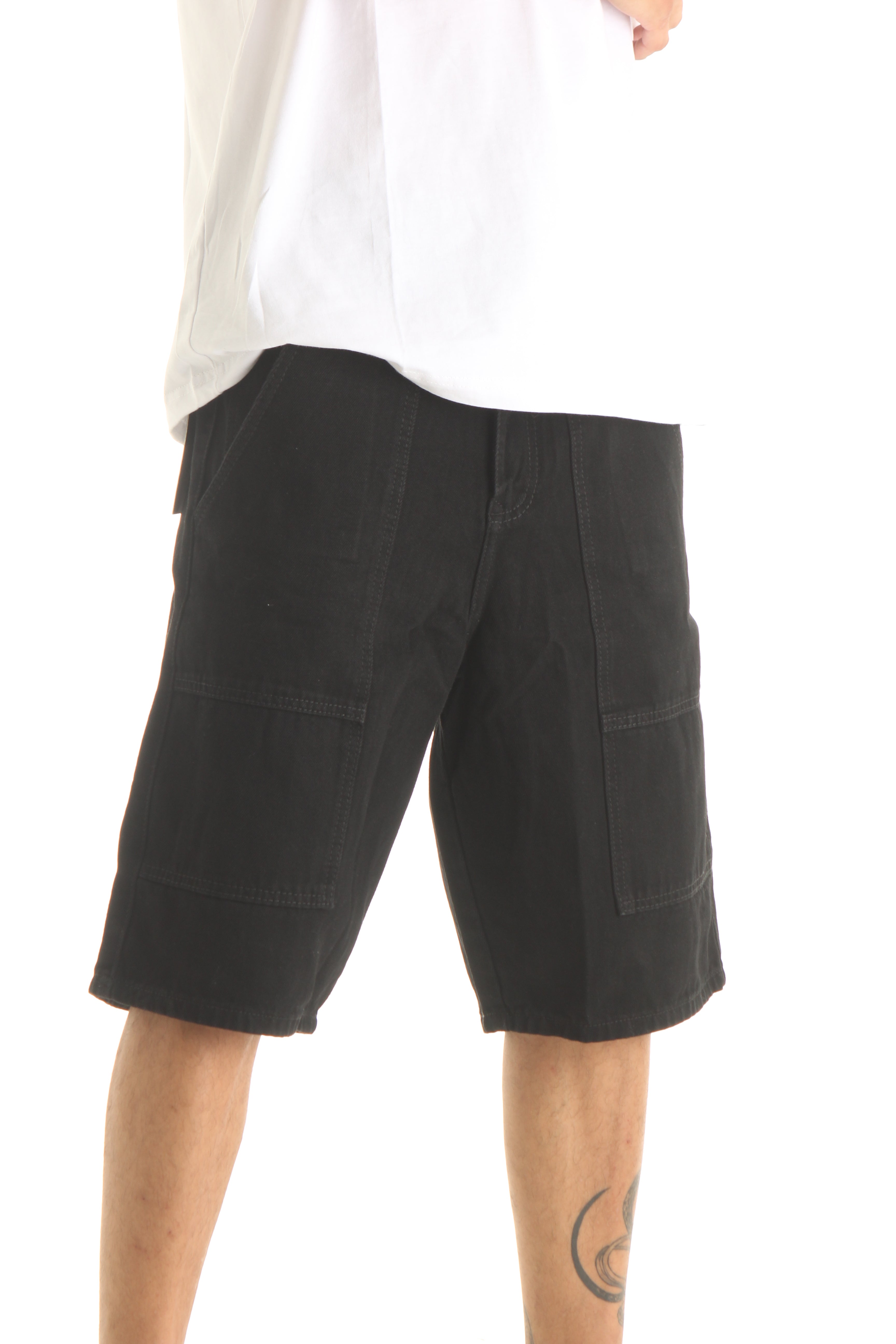 Bermuda Jean Black Baggy